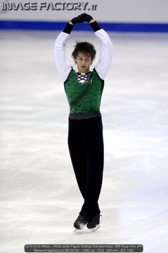 2013-03-02 Milano - World Junior Figure Skating Championships 1886 Ryuju Hino JPN